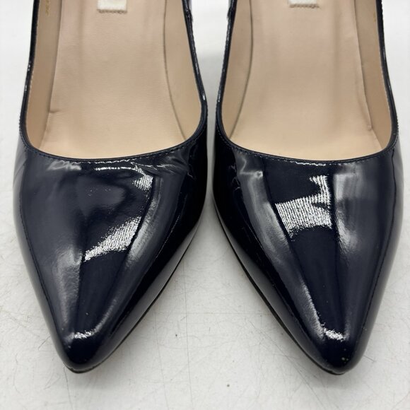 LK Bennett London Patent Leather Pumps Heels EU 37 US 6.5/7 - Picture 10 of 12